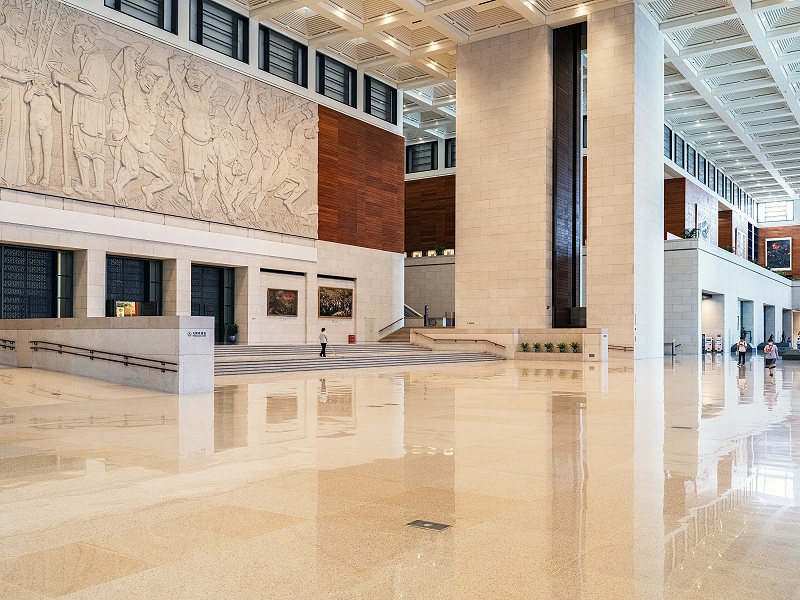 國家博物館大堂,石材護(hù)理,石材裝飾