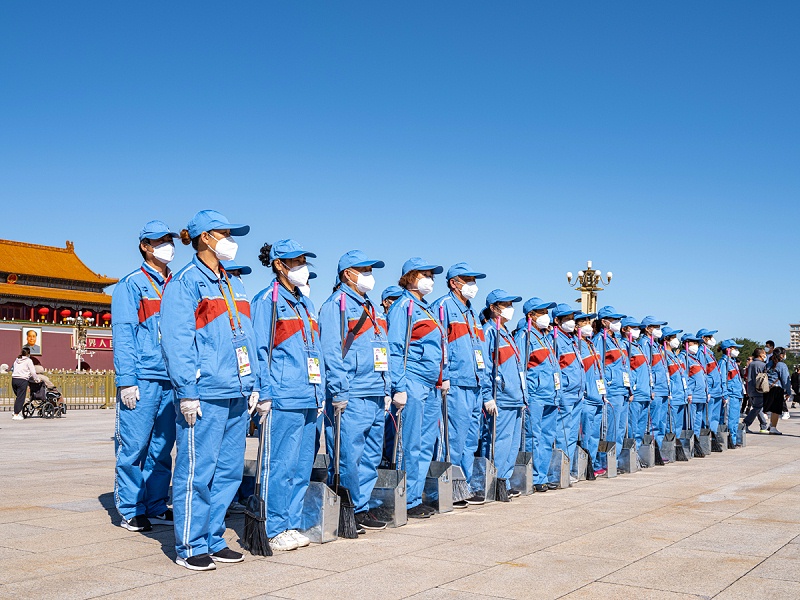 天安門廣場(chǎng)保潔,北京保潔公司,美汐清潔